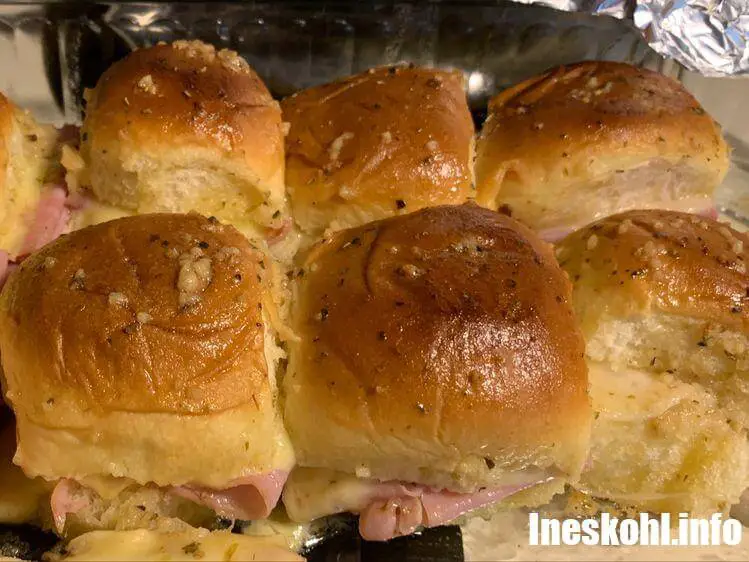 Baked Ham & Swiss Sliders – InesKohl Kitchen