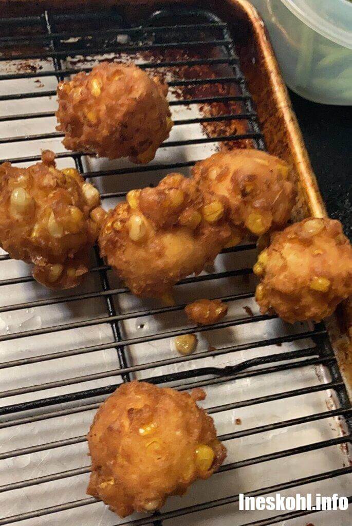 Corn Fritters Recipe InesKohl Kitchen