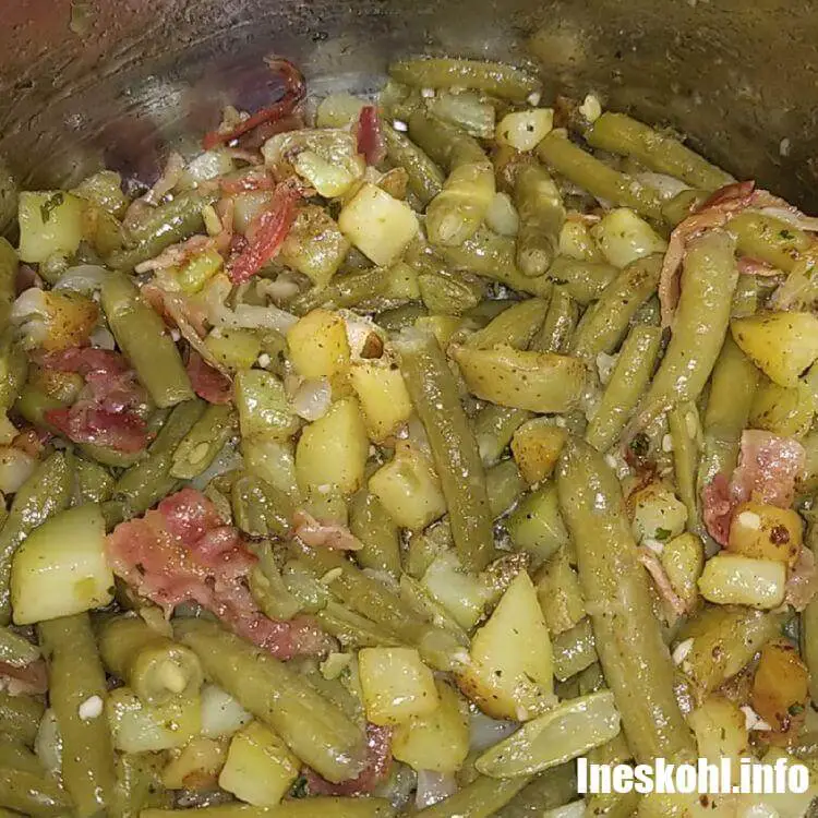 Country Ranch Green Beans N Potatoes With Bacon Ineskohl Kitchen