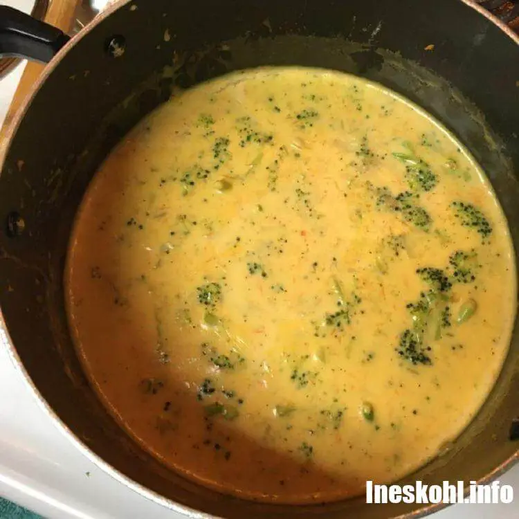 Creamy Broccoli Cheddar Soup