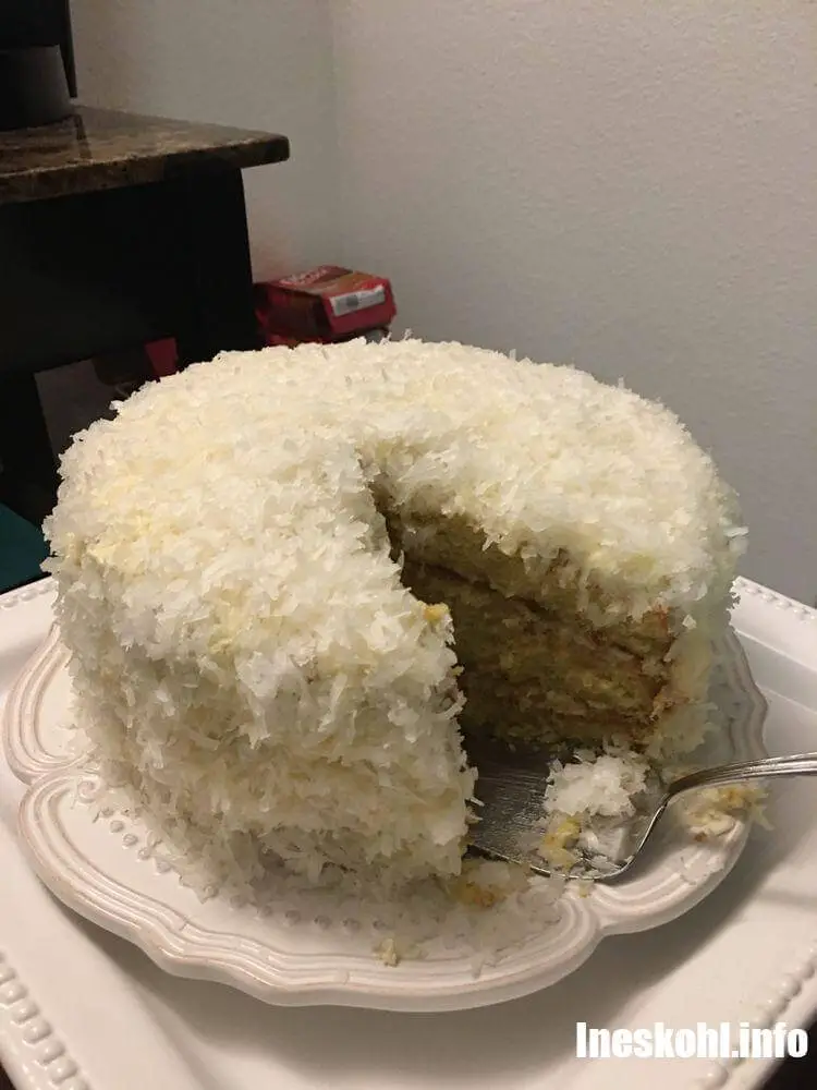 Creamy Coconut Cake | InesKohl Kitchen