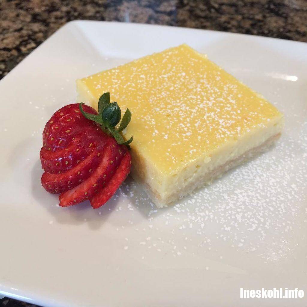 Creamy Lemon Squares Recipe