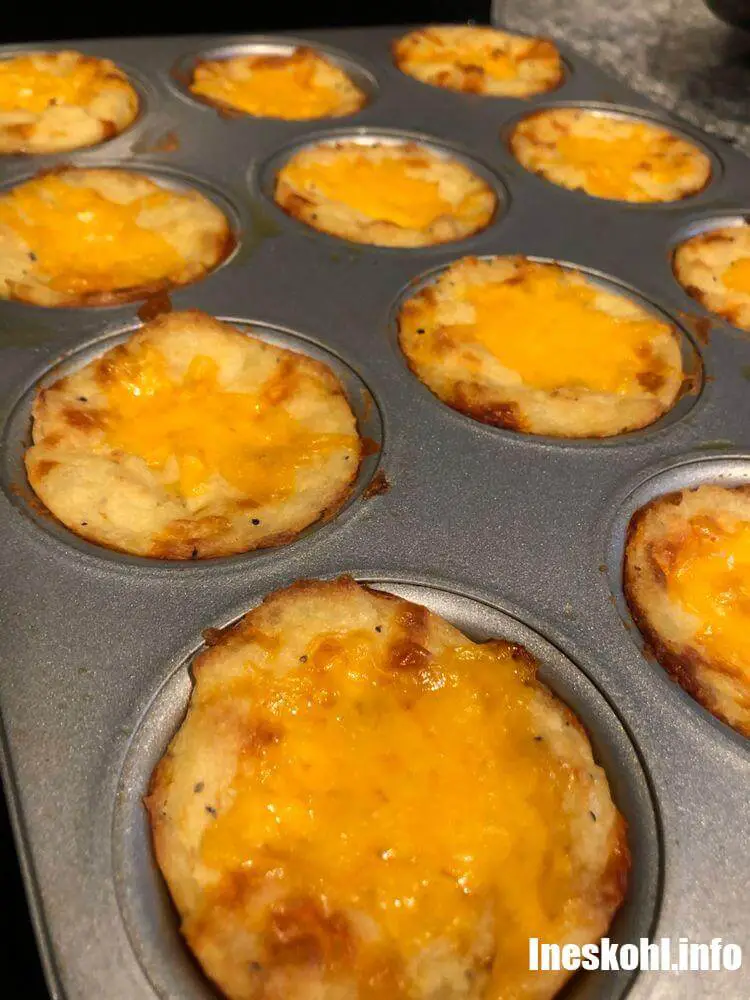 Mashed Potatoes in Muffin