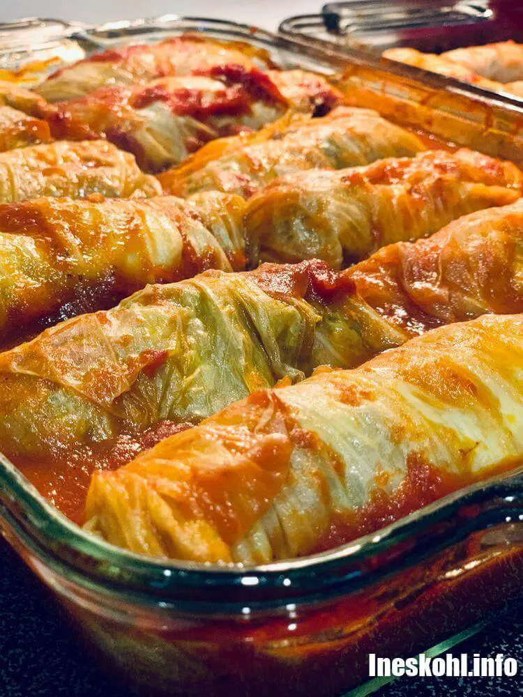 Old Fashioned Stuffed Cabbage Rolls – InesKohl Kitchen