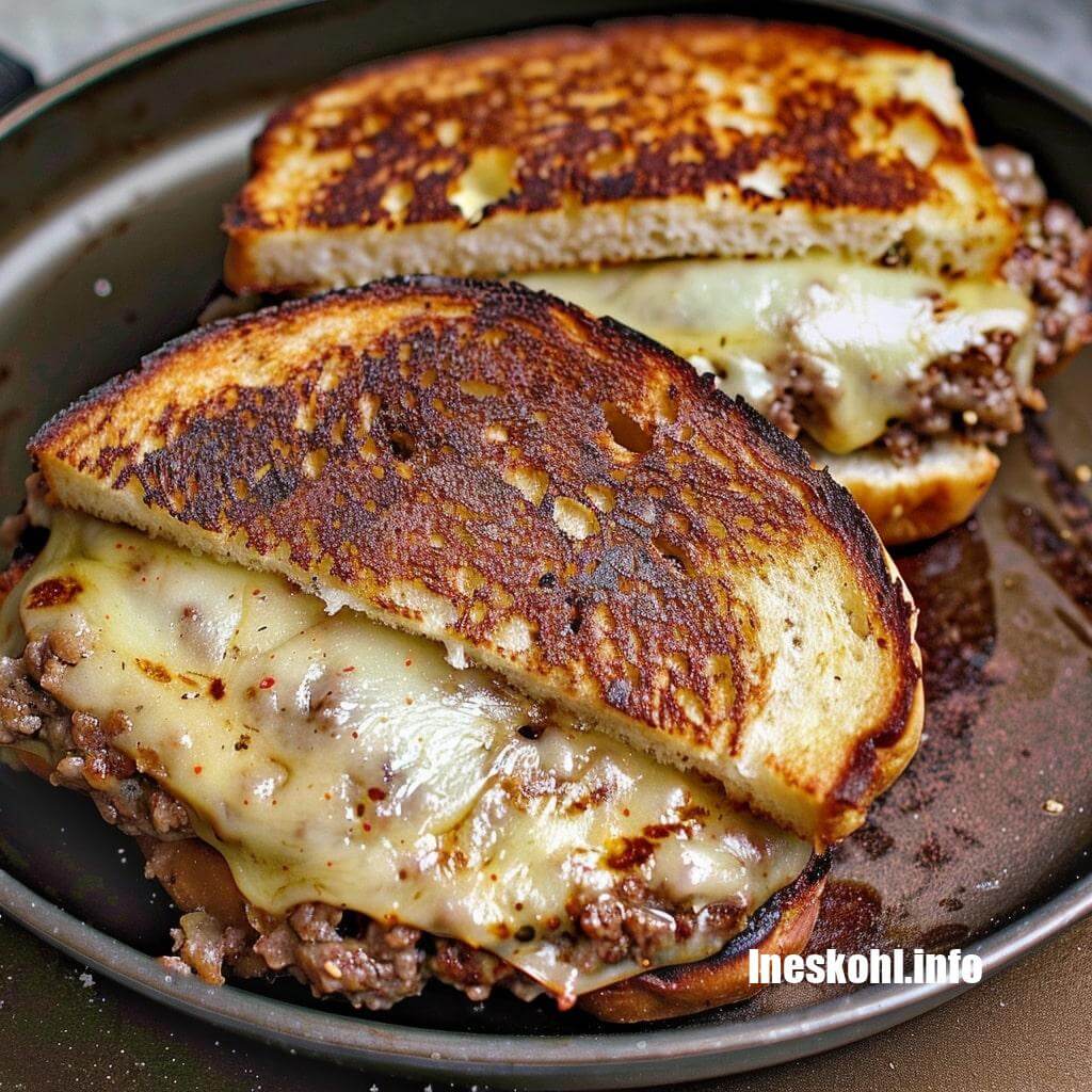 Patty Melts With Secret Sauce | InesKohl Kitchen