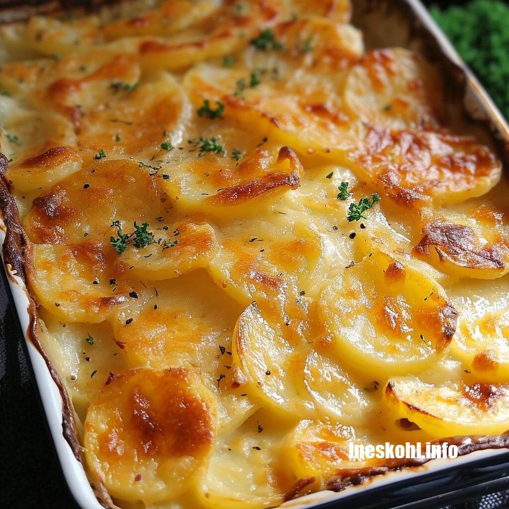Best Scalloped Potatoes Ever | InesKohl Kitchen