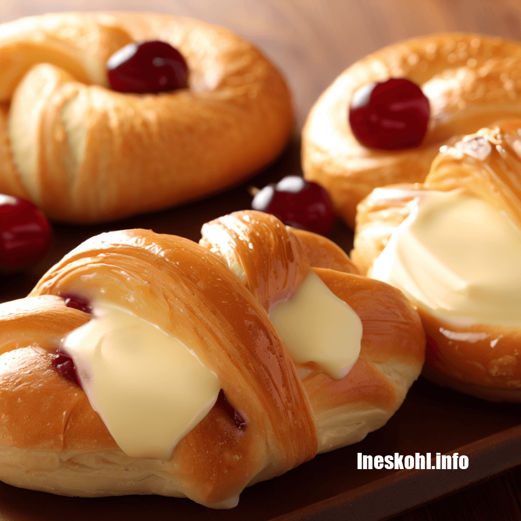 Scrumptious Cherry Cream Cheese Danish: A Crescent Roll Delight