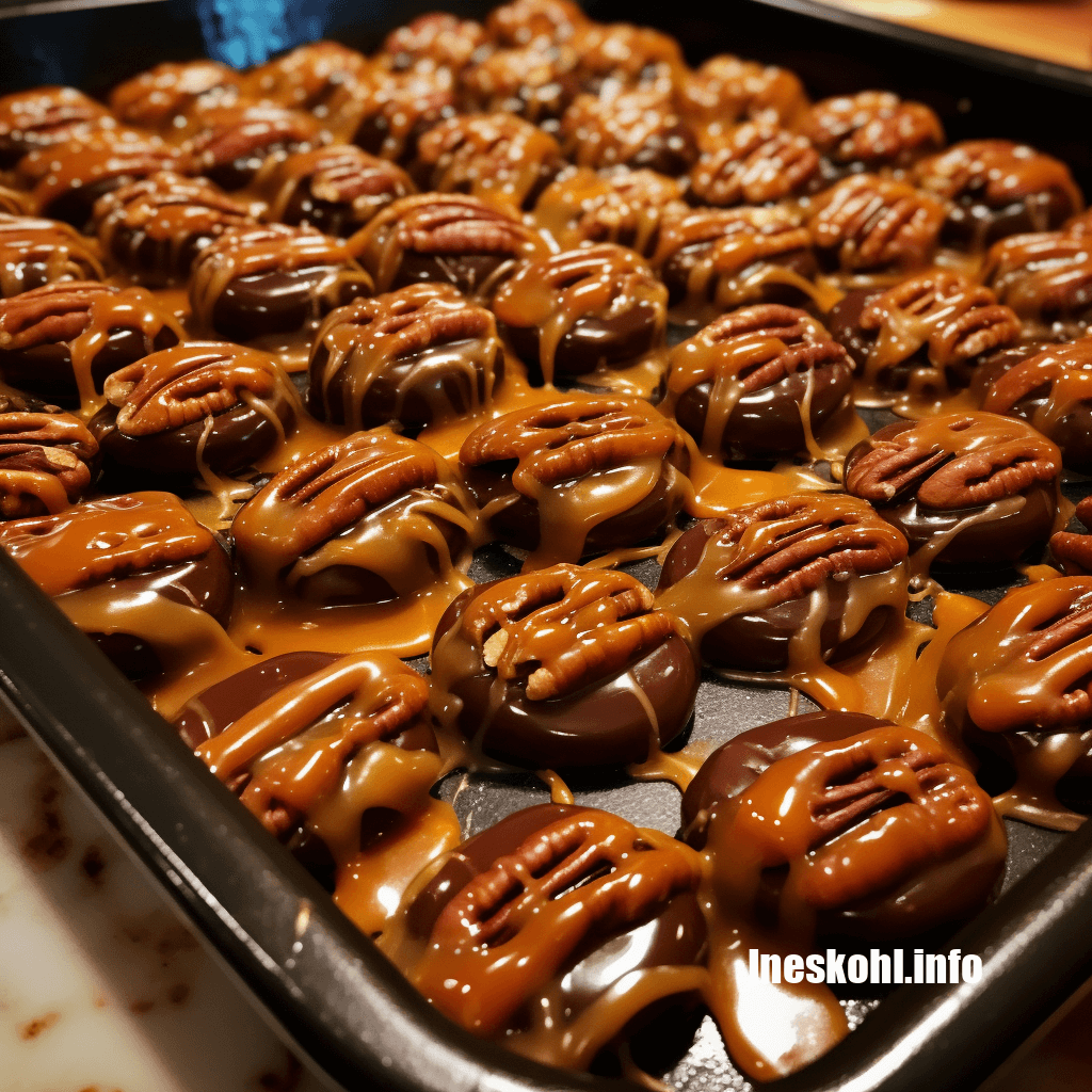 Turtle Candy With Pecans And Caramel InesKohl Kitchen   Turtle Candy With Pecans And Caramel 