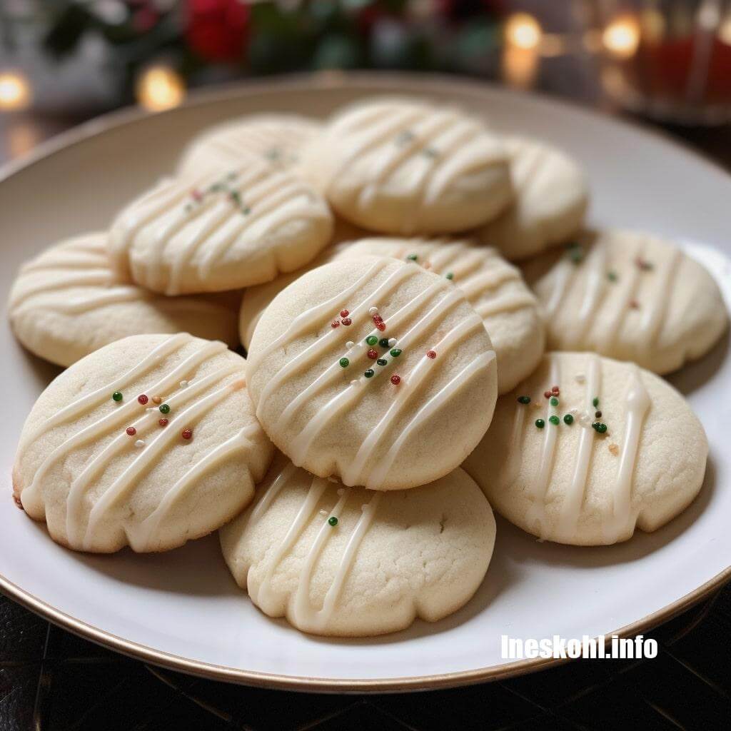 Whipped Shortbread Cookies Ineskohl Kitchen